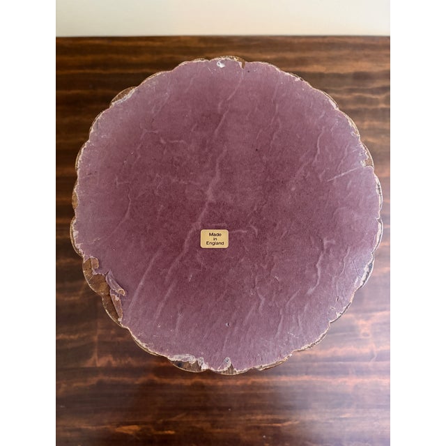 Animal Skin Mid-20th Century English Trompe l'Oeil Leather Book Waste Basket For Sale - Image 7 of 7