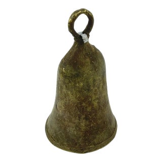 Early 20th Century Benue Brass Bell Nigeria For Sale