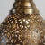Moroccan Vintage Brass Lace Work Ball Pendant Light For Sale - Image 3 of 4