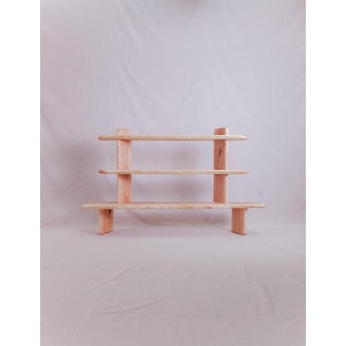 Benchary European Ash Mid-Height Bookcase by Marco Calhau For Sale - Image 12 of 14