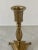 Metal Pair of Neoclassical Brass Paw Foot Candlesticks For Sale - Image 7 of 10