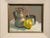Realism 1980s Original Oil on Canvas - Barbara Gelderman Hails Still Life - Pitcher, Lemon, and Stainless Bowl For Sale - Image 3 of 6