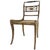 French Cane Bottom Side Chair With Hand-Painted Cherub For Sale