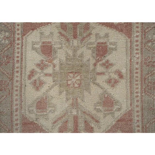 Oriental Hand Knotted Vintage Turkish Mini Rug 1'8" x 3'1" #10579 Explore a curated collection of hallway runners, wool...