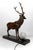 Art Deco Sculptural Deer Lamp in Bronze and Marble, France, 1930s For Sale - Image 4 of 18