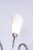 Czech Art Deco Floor Lamp in Chrome, Opal Glass and Lacquered Wood, 1930s For Sale - Image 9 of 15