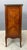 Antique French Faux-Book Marble-Top Cabinet For Sale - Image 6 of 7
