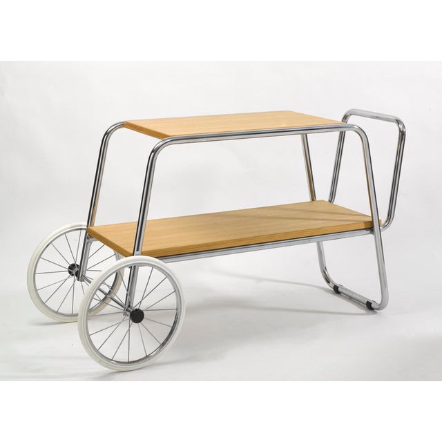 AXA Dessert Trolley by Rudolf Netik for SLEZAK Factories For Sale - Image 4 of 6