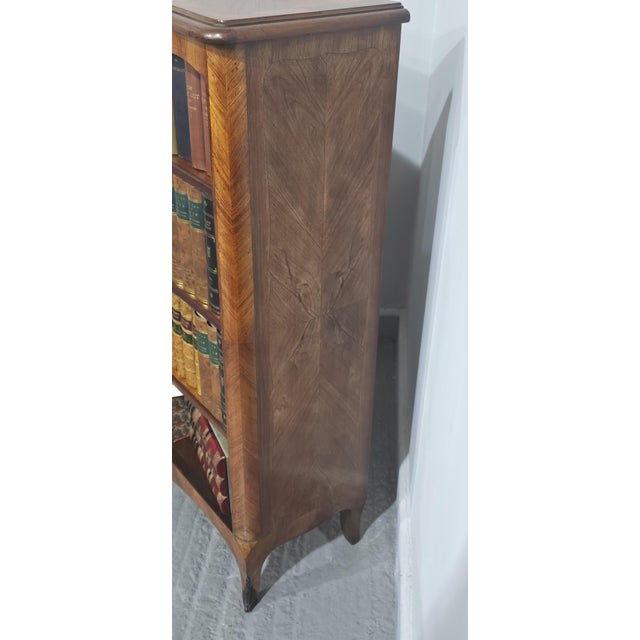 French Open Adjustable Library Bookcase, 1900 For Sale - Image 10 of 14