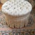 Early 21st Century Early 21st Century Napoleonic Golden Bee Tufted Ottoman For Sale - Image 5 of 12