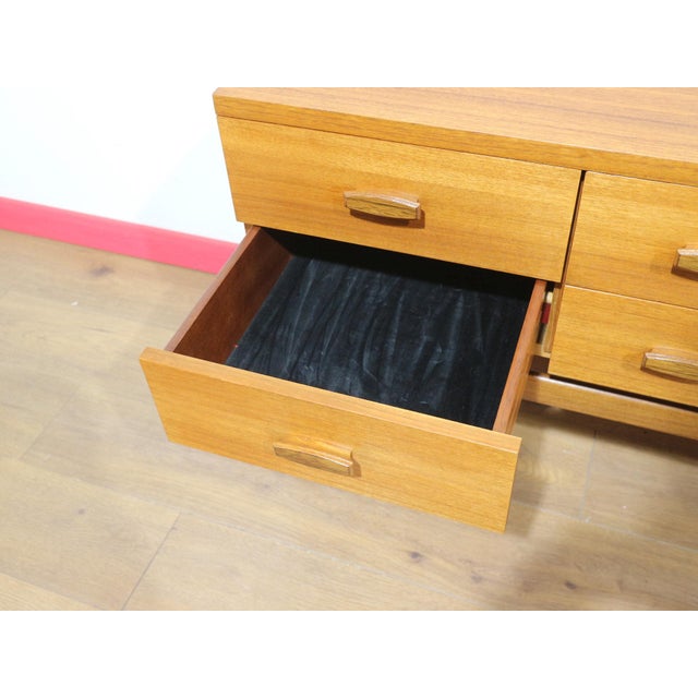 Mid Century Moden Vintage Teak Dresser Drawers by G Plan Quadrille For Sale - Image 9 of 13