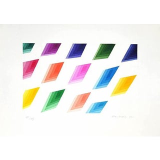 Piero Dorazio, Untitled Abstract, 1980, Etching For Sale