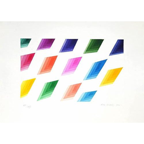Piero Dorazio, Untitled Abstract, 1980, Etching For Sale