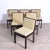 Vintage Chairs in Wood and Fabric, 1970s, Set of 6 For Sale - Image 18 of 18