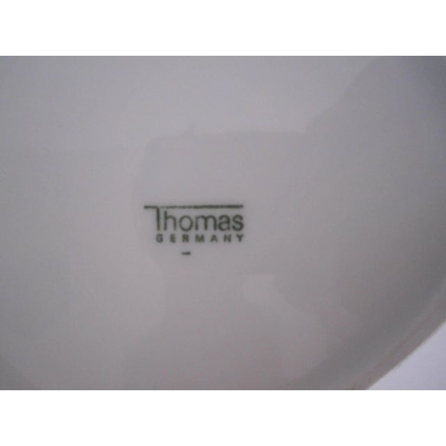 German White Asymmetric Porcelain Ceramic Vase, Germany For Sale - Image 10 of 11