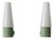 Ceramic Wall Sconces by Hans-Agne Jakobsson for Ifö, Sweden, 1960s, Set of 2 For Sale
