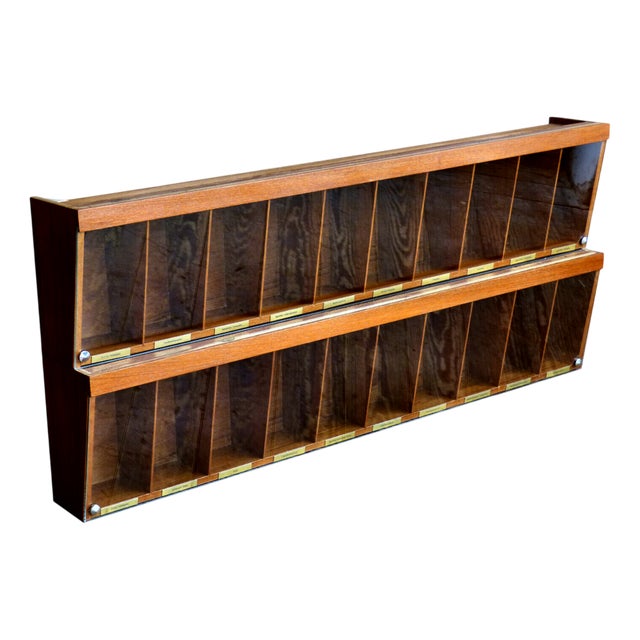 Mid-Century Modern Storage Shelves in Teak, 1960s, Set of 2 For Sale