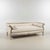 Wood 19th-C. French Painted Daybed / Sofa in New Linen W/ Gustavian Swedish Styling For Sale - Image 7 of 13