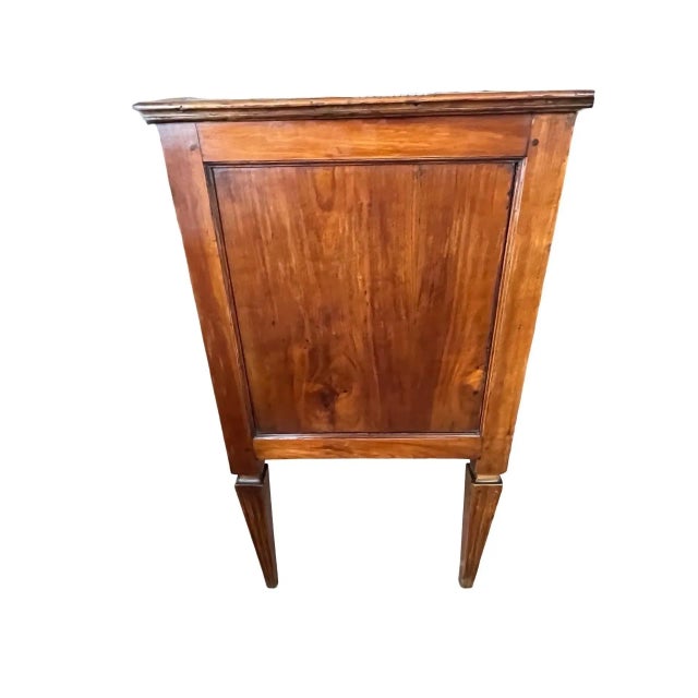 Late 18th Century Italian Neoclassical Louis XVI Commode in Cherry For Sale - Image 12 of 13