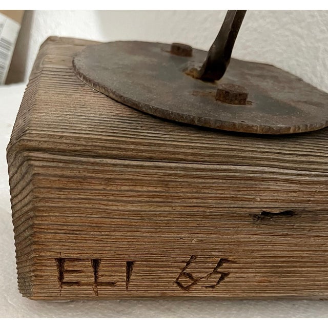 Eli Ilan, 1965 Canadian Israeli Art Brutalist Abstract Welded Steel Sculpture Eli Ilan For Sale - Image 14 of 17