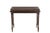 This Vintage Indian Teakwood Table is handcrafted from solid teakwood, featuring a rectangular top supported by tapered...
