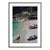 A Beach in Capri 1959 by Toni Frissel Black Framed C Print For Sale