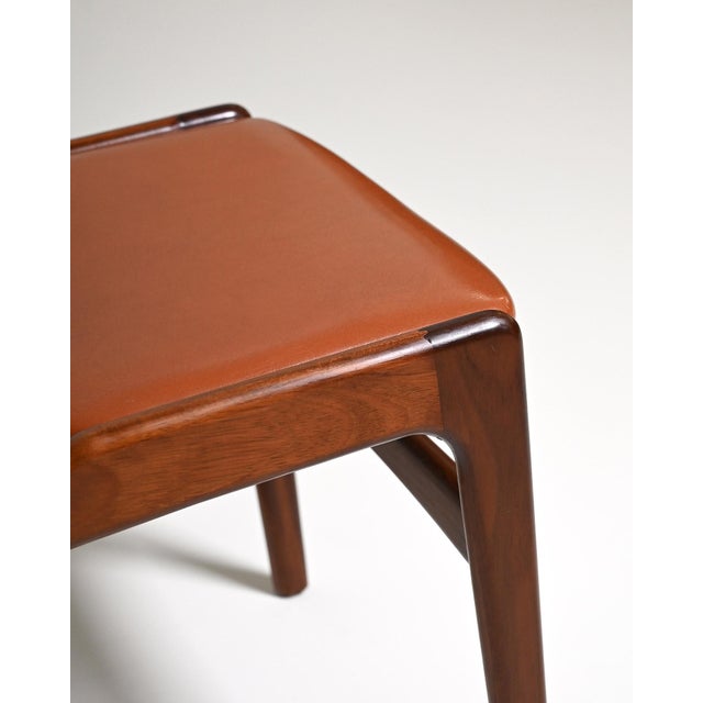 Brown Vintage Danish Model 89 Chairs by Erik Buch for Anderstrup Møbelfabrik, 1960s, Set of 6 For Sale - Image 8 of 13