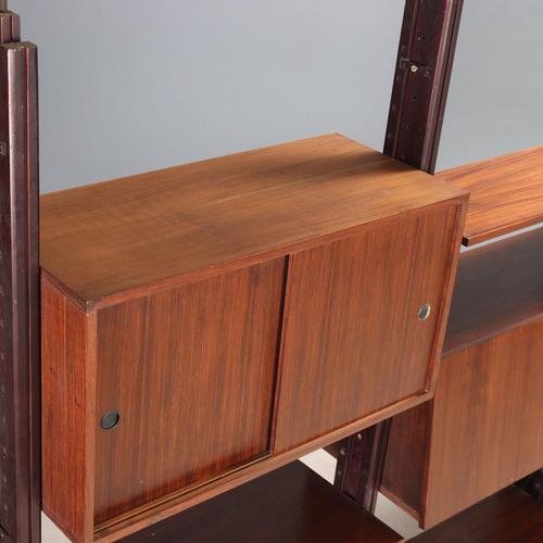 Vintage Wall Bookcase, 1960s For Sale - Image 12 of 16