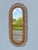 Mid-Century Rattan Wall Mirror in the style of Franco Albini, 1960s For Sale - Image 10 of 14
