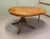 Extendable Pedestal Dining Table in Yew Wood, 1960 For Sale - Image 6 of 8