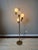 Kovacs Vintage 1970s Mid-Century Modern Sonneman “Waterfall” Cascading Globe Floor Lamp in Brass For Sale - Image 4 of 7