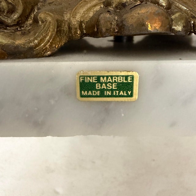 Mid 20th Century Vintage Mid Century Hollywood Regency Scale Made in Italy For Sale - Image 5 of 6