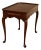 Statton Queen Anne Style Cherry Tea Table For Sale
