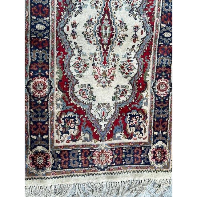 Vintage Bobyrugs Kirman Rug, 1980s For Sale - Image 4 of 18