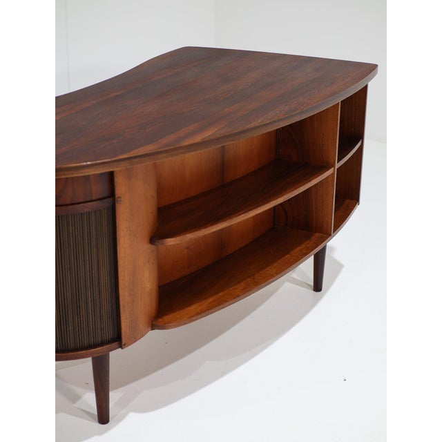 Model 54 Kidney Desk from Feldballes Møbelfabrik, Denmark, 1960s For Sale - Image 16 of 18