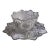Mid 20th Century American Large Scale Sterling Silver Gilt Centerpiece Bowl & Underplate - Two Pieces For Sale