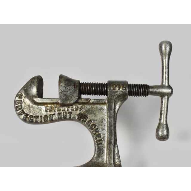 Antique Early 20th Century Branford Model 28 Cast Iron Nut Cracker Tool