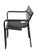Black Strip Armchairs by Gijs Bakker for Castelijn, Holland, 1970s, Set of 4 For Sale - Image 12 of 18