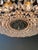 Antique Restored Baroque Crystal Plafonnier Brass Ceiling Chandelier For Sale - Image 10 of 13