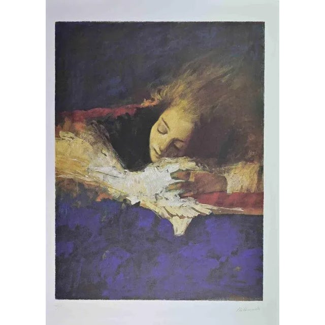 Alessandro Kokocinski, Night Dreams, Lithograph, 1990s For Sale - Image 3 of 3