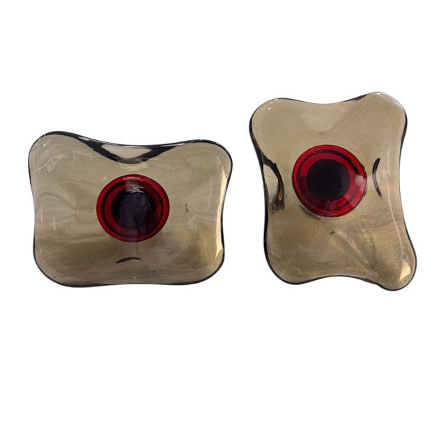 Bespoke Murano Glass Handles from Seifert Architects, 1970, Set of 2 For Sale - Image 6 of 15