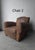 French Style Patinated Leather Lounge Chairs by Restoration Hardware For Sale - Image 10 of 15