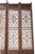 Coffee Antique Chinese 6 Panel Lattice Wood Screen Doors For Sale - Image 8 of 12