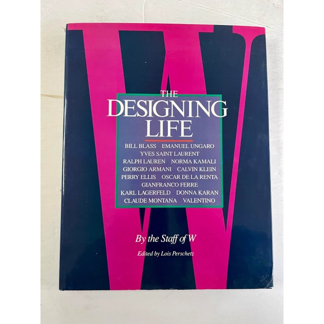 The Designing Life Book by the Staff at W, Clarkson Potter, 1987 For Sale In New York - Image 6 of 6
