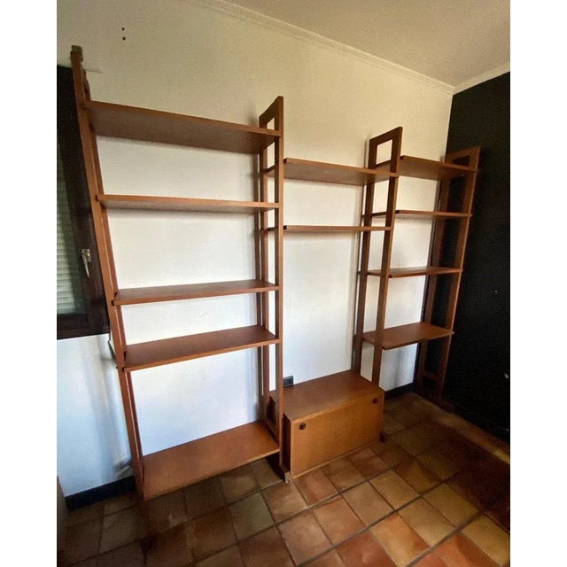 Scandinavian Shelves in Teak For Sale - Image 11 of 13