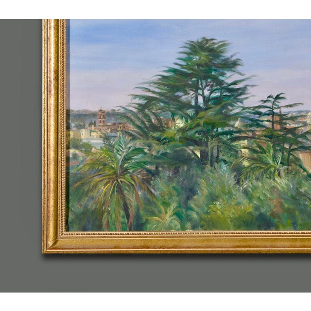 Stephen Kuzma, Landscape of Rome Painting, 1990, Oil on Canvas For Sale - Image 7 of 14