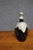 Mid 20th Century Rococo Danish Emerald Green Glass Flask With Ornate Pewter Overlay For Sale - Image 9 of 10