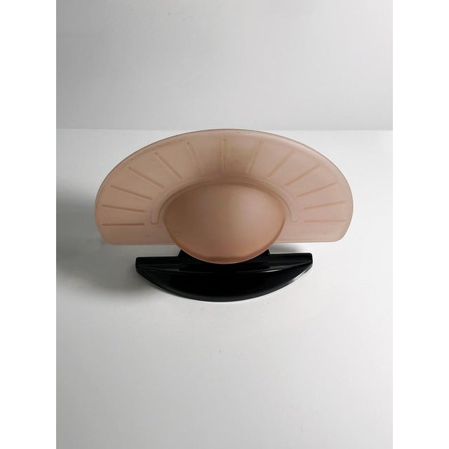 Italian Art Deco Fan Table Lamp by Vincenzo Missanelli for Ladue, 1980s For Sale - Image 10 of 13