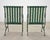 Set of Four o.w. Lee Wrought Iron Garden Patio Dining Armchairs For Sale - Image 15 of 18