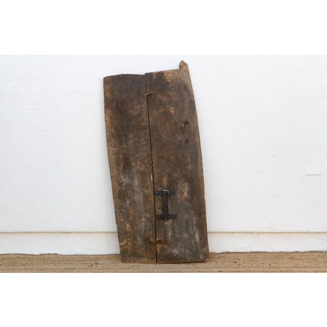 Early 20th Century Ancient African Fertility Granary Door For Sale - Image 5 of 6